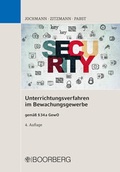 Cover: Unterrichtungsverfahren im Bewachungsgewerbe - Boorberg