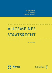 Enlarge image Cover: Allgemeines Staatsrecht - Nomos