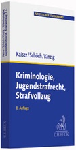 Cover: Kriminologie, Jugendstrafrecht, Strafvollzug - C.H.BECK