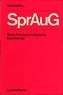 Cover: Sprecherausschussgesetz - Luchterhand