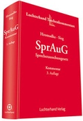 Cover: SprAuG - Sprecherausschussgesetz - Luchterhand