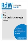 Cover: Die Gesch&auml;ftsraummiete - Boorberg