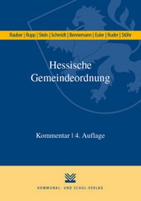 Abbildung von: Hessische Gemeindeordnung (HGO) - Kommunal- und Schul-Verlag