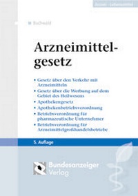 Abbildung von: Arzneimittelgesetz - Reguvis Fachmedien