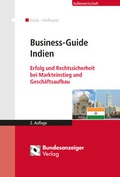 Cover: Business-Guide Indien - Reguvis Fachmedien