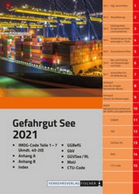 Abbildung von: IMDG Code 2021 - Verkehrs-Verlag Fischer