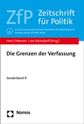 Cover: Die Grenzen der Verfassung - Nomos