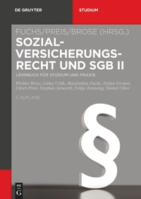 Abbildung von: Sozialversicherungsrecht und SGB II - De Gruyter