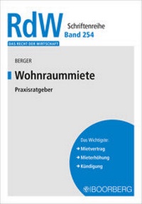 Enlarge image Cover: Wohnraummiete - Boorberg