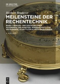 Cover: Meilensteine der Rechentechnik  - De Gruyter Oldenbourg