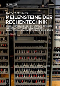 Abbildung von: Meilensteine der Rechentechnik   - De Gruyter Oldenbourg
