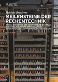 Cover: Meilensteine der Rechentechnik  - De Gruyter Oldenbourg