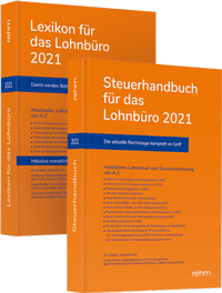 Abbildung von: Buchpaket: Lexikon für das Lohnbüro 2021 und Steuerhandbuch 2021 - Rehm