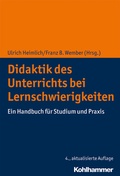 Cover: Didaktik des Unterrichts bei Lernschwierigkeiten - Kohlhammer