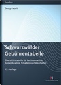 Bild: Schwarzwälder Gebührentabelle - Deutscher Anwaltverlag