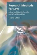 Cover: Research Methods for Law - Edinburgh University Press