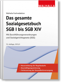 Abbildung von: Das gesamte Sozialgesetzbuch SGB I bis SGB XIV - Walhalla