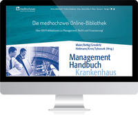 Abbildung von: Management Handbuch Krankenhaus - Online - medhochzwei