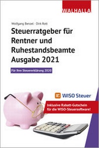 Abbildung von: Steuerratgeber für Rentner und Ruhestandsbeamte - Ausgabe 2021 - Walhalla