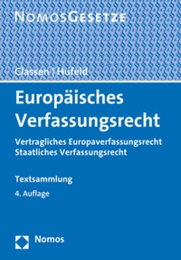 Enlarge image Cover: Europäisches Verfassungsrecht - Nomos