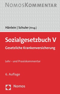 Abbildung von: Sozialgesetzbuch V - Nomos
