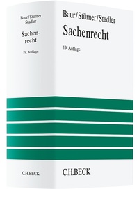 Abbildung von: Sachenrecht - C.H.BECK