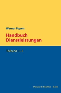 Abbildung von: Handbuch Dienstleistungen - Duncker & Humblot