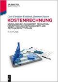 Cover: Kostenrechnung - De Gruyter Oldenbourg