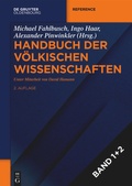 Cover: Handbuch der v&ouml;lkischen Wissenschaften - De Gruyter Oldenbourg