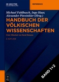 Cover: Handbuch der v&ouml;lkischen Wissenschaften - De Gruyter Oldenbourg