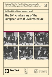 Abbildung von: The 50th Anniversary of the European Law of Civil Procedure - Nomos
