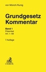 Cover: Grundgesetz-Kommentar Band 1: Präambel bis Art. 69 - C.H.BECK