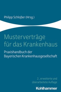 Abbildung von: Musterverträge für das Krankenhaus - Kohlhammer