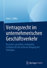 Abbildung von: Vertragsrecht im unternehmerischen Geschäftsverkehr - Springer Gabler