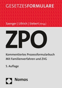 Abbildung von: Zivilprozessordnung - Nomos
