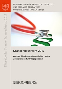 Abbildung von: Krankenhausrecht 2019 - Boorberg