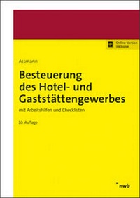 Abbildung von: Besteuerung des Hotel- und Gaststättengewerbes - NWB