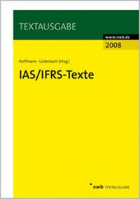 Enlarge image Cover: IAS/IFRS - Texte 2008 - NWB
