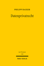 Cover: Datenprivatrecht - Mohr Siebeck
