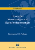 Cover: Hessisches Vermessungs- und Geoinformationsgesetz: HVGG - KSV Medien