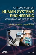 Cover: A Framework of Human System Engineering - Wiley-Blackwell