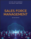 Cover: Sales Force Management - Wiley