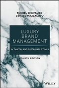 Cover: Luxury Brand Management in Digital and Sustainable Times - Wiley