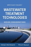 Cover: Wastewater Treatment Technologies - Wiley-Blackwell