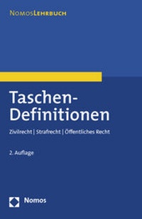 Enlarge image Cover: Taschen-Definitionen - Nomos