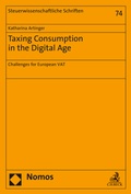 Bild: Taxing Consumption in the Digital Age - Nomos