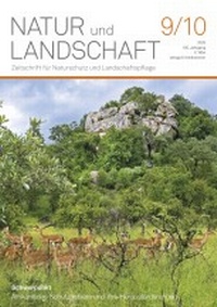 Abbildung von: Natur und Landschaft - Kohlhammer