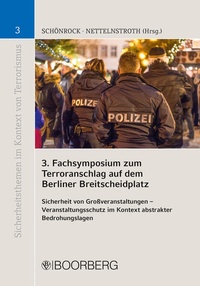 Enlarge image Cover: 3. Fachsymposium zum Terroranschlag auf dem Berliner Breitscheidplatz - Boorberg