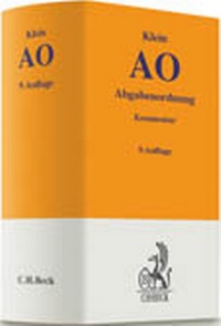 Abbildung von: Abgabenordnung: AO - C.H.BECK