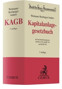 Abbildung von: Kapitalanlagegesetzbuch: KAGB - C.H.BECK